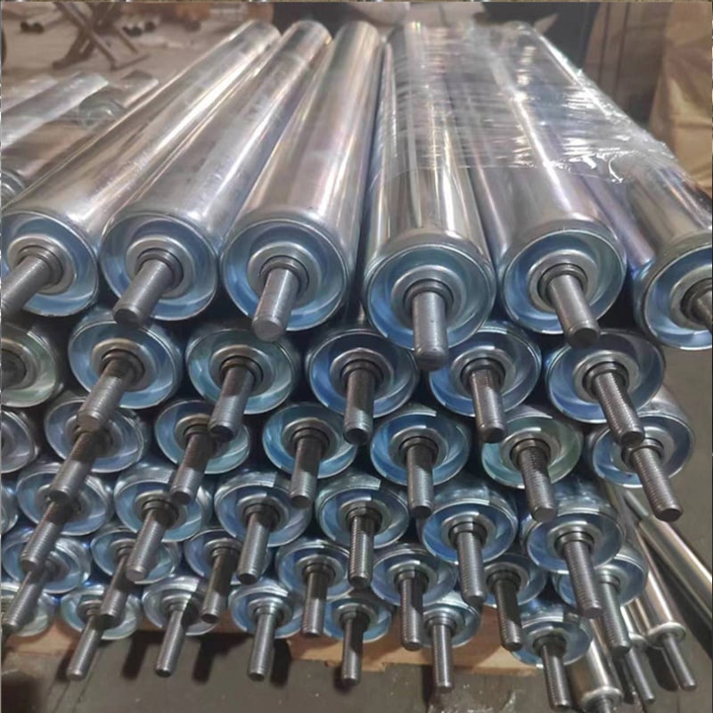 Rola fără motor • Material tambur: galvanizat / cromat / oțel inoxidabil / acoperire din cauciuc • Aplicare: echipamente de transport variate