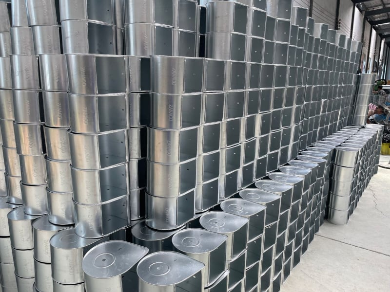 Pistol pentru etanșări cu tijă de amestecare, cilindru galvanizat