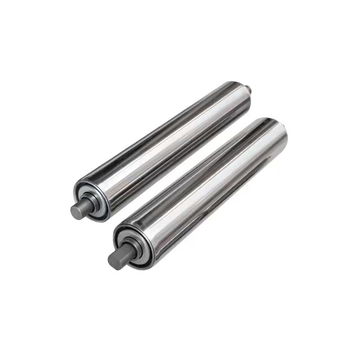 Rola nealimentată pentru banda transportoare, galvanizată, din oțel inoxidabil sau oțel carbon, pentru linie de asamblare