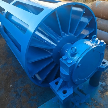 Tambur de eliminare a nămolului cu țeavă din oțel inoxidabil sau oțel carbon, pentru transportoare