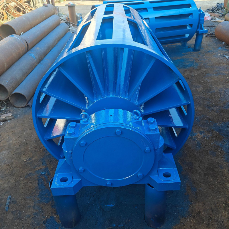 Tambur de eliminare a nămolului cu țeavă din oțel inoxidabil sau oțel carbon, pentru transportoare