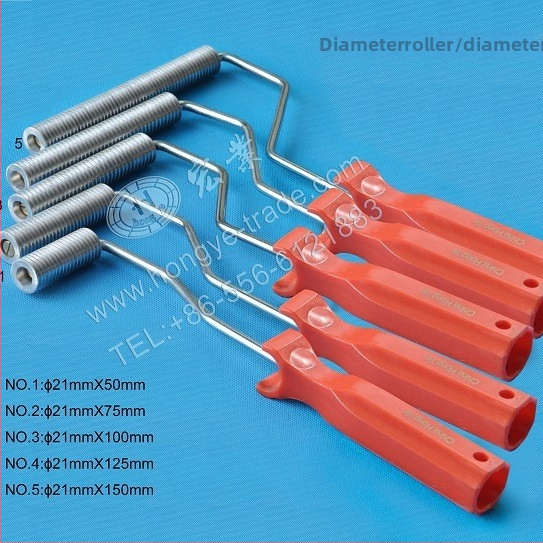 Nepoháňaný valec pre FRP defoaming, telo z hliníkovej zliatiny, model: Diameter roll