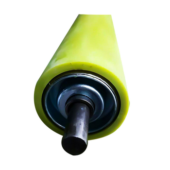 Power roller s gumovým povlakom — priemer valca 57 mm, priemer hriadeľa 20 mm, dĺžka rúry 200 mm, materiál rúry: uhlíková oceľ, povrchová úprava: gumový povlak