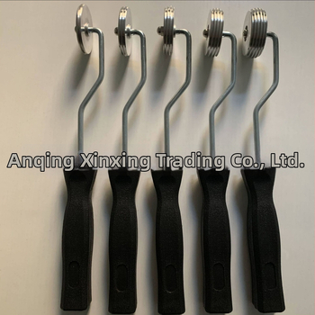 Ručný odpeňovací valec pre sklenené vlákno (valec Ø50 mm, hriadeľ Ø50 mm, 10 mm hrúbka steny, hliníková zliatina)