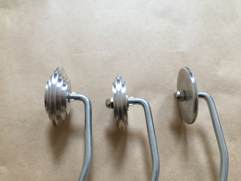 Ručný odpeňovací valec pre sklenené vlákno (valec Ø50 mm, hriadeľ Ø50 mm, 10 mm hrúbka steny, hliníková zliatina)