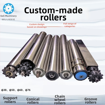 Gurley beznapájací valcový roller s hriadeľom z nehrdzavejúcej ocele alebo uhlíkovej ocele — použitie v doprave, tlači, automatizácii, potravinárskom priemysle, strojárstve, novej energii