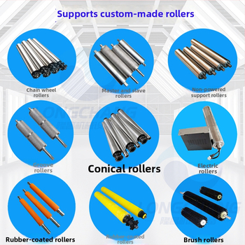 Gurley beznapájací valcový roller s hriadeľom z nehrdzavejúcej ocele alebo uhlíkovej ocele — použitie v doprave, tlači, automatizácii, potravinárskom priemysle, strojárstve, novej energii