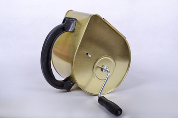 Ručný galvanizovaný miešač farieb s valčekom a miešacím sudom