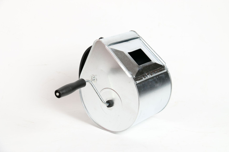 Ručný galvanizovaný miešač farieb s valčekom a miešacím sudom