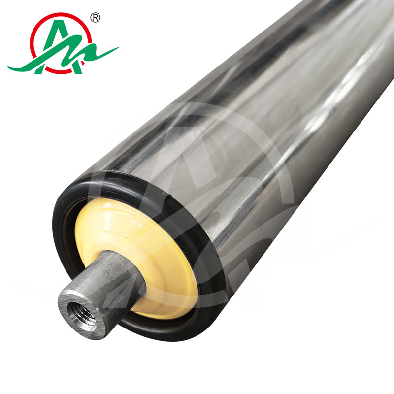 Bezmotorový valec pre montážnu linku – trubka z nehrdzavejúcej ocele 304, pozinkovaný povrch, model: Bezmotorový valec, prispôsobiteľný