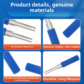 Vonkajší gumový valec s gumovým poťahom a tubusom z nerezovej ocele; prispôsobiteľný Td3658, značka Ted; gumové materiály: butylová, nitrilová, polyuretánová a silikónová guma.