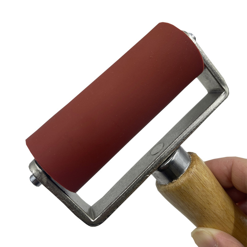 Knight PVC membrán ručné tlakové koliesko so silikónovým valčekom, dvojosý, odolný voči vysokým teplotám