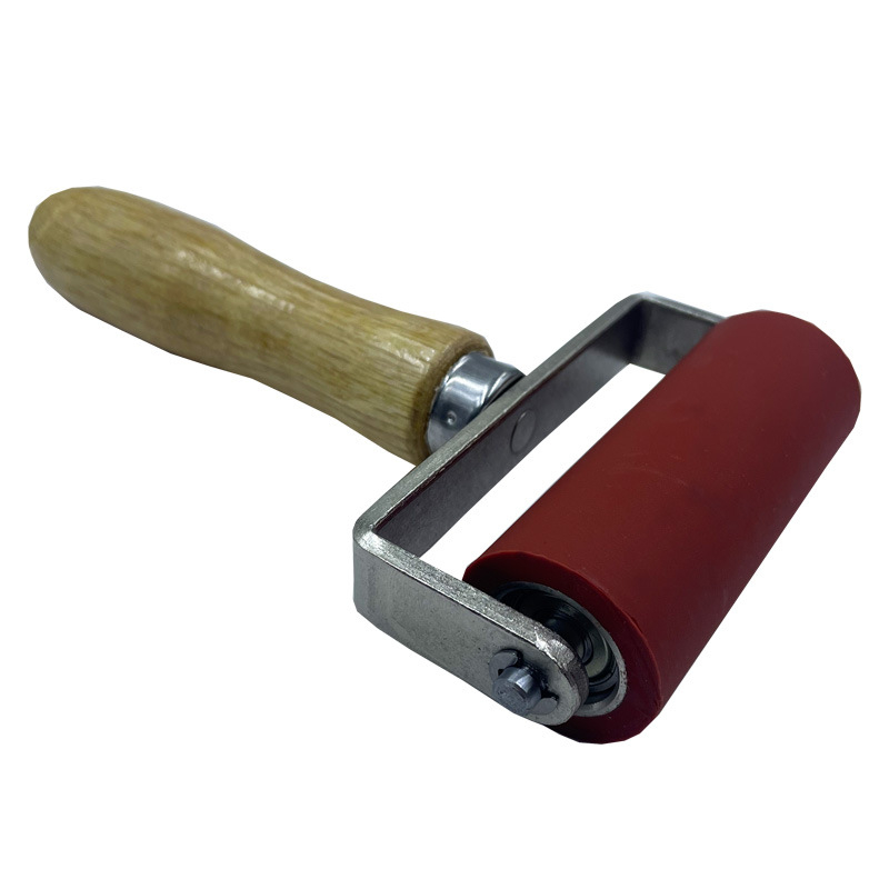 Knight PVC membrán ručné tlakové koliesko so silikónovým valčekom, dvojosý, odolný voči vysokým teplotám