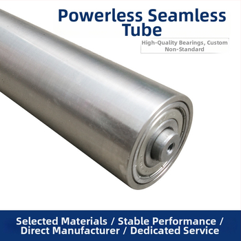 Jiahong nepoháňaný valec s bezšvíkovou trubou, z nehrdzavejúcej ocele, pre montážnu linku a dopravník