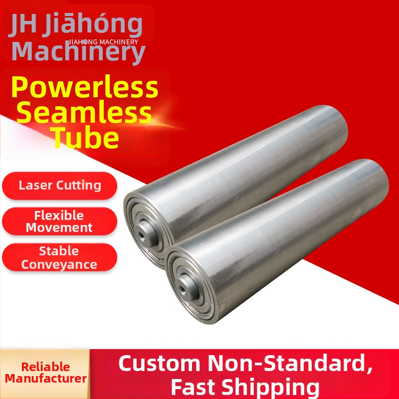 Jiahong nepoháňaný valec s bezšvíkovou trubou, z nehrdzavejúcej ocele, pre montážnu linku a dopravník
