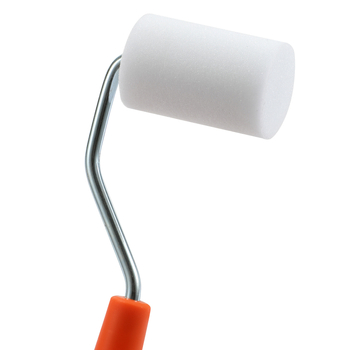 Súprava farieb: valček s hubkou a telo z A3 ocele pre dekoráciu stien