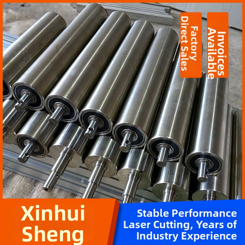 Pohonový valec z nehrdzavejúcej ocele s pozinkovaným gumovým povlakom a dvojitou pastorkou, hlavný a podradený valec, na mieru