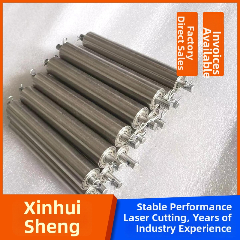 Pohonový valec z nehrdzavejúcej ocele s pozinkovaným gumovým povlakom a dvojitou pastorkou, hlavný a podradený valec, na mieru