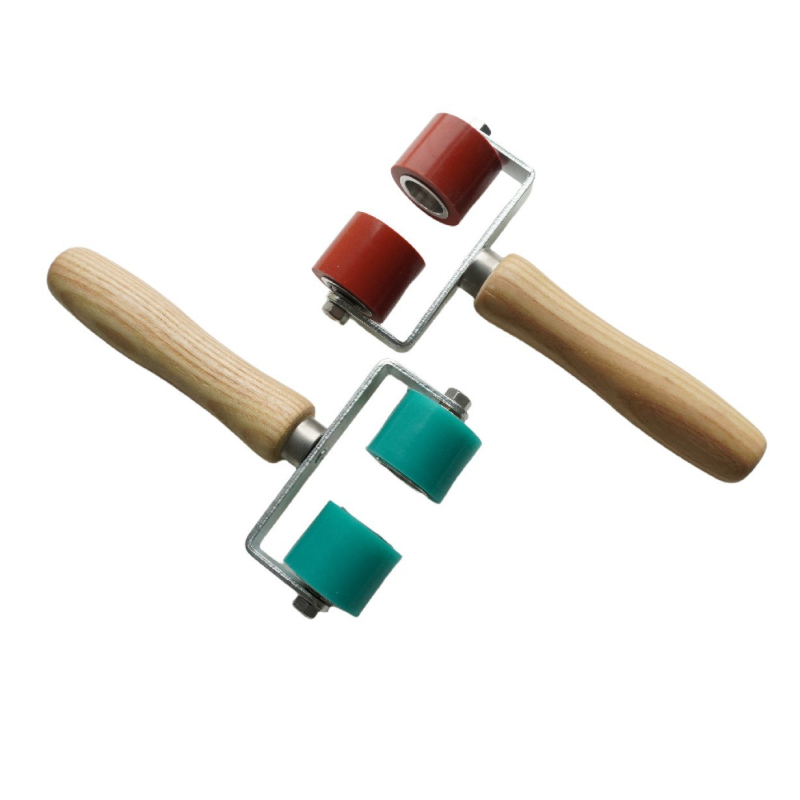 Séria tlakových kolies pre zváranie plastov - silikónová trubka, vysoká teplotná odolnosť, ručná rolka s dvojitými ložiskami a tesnenie hrán