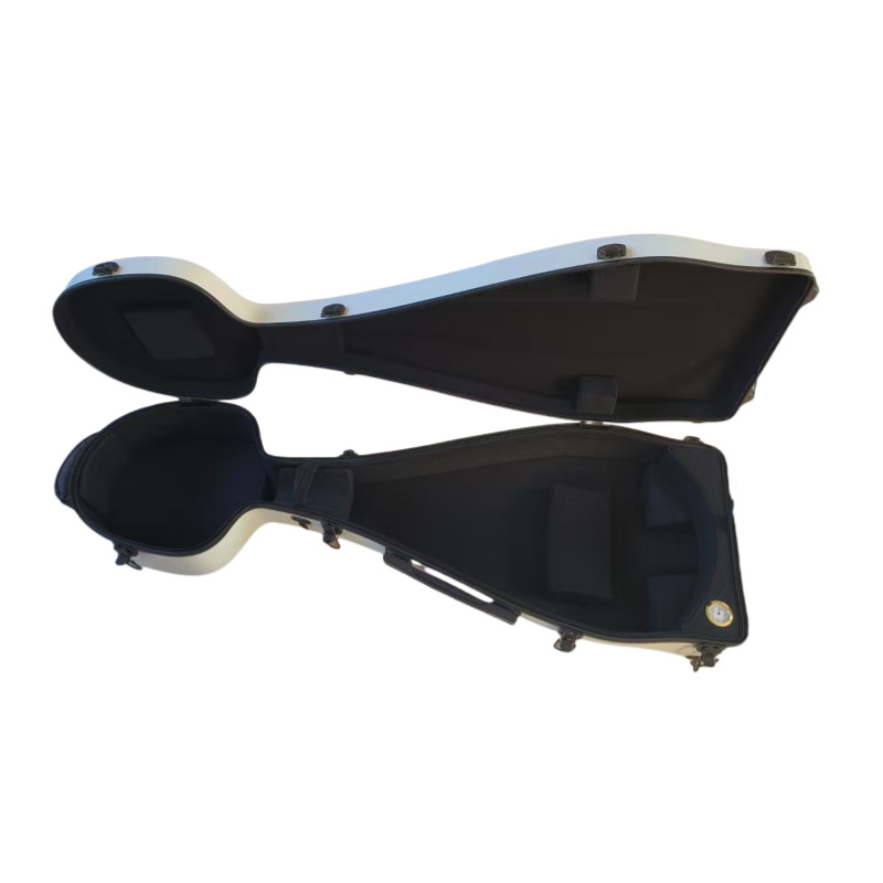 Θήκη Pipa για όργανο με τροχούς και διπλούς ιμάντες ώμου, ABS/PC σύνθετο υλικό, αδιάβροχη, αντισεισμική