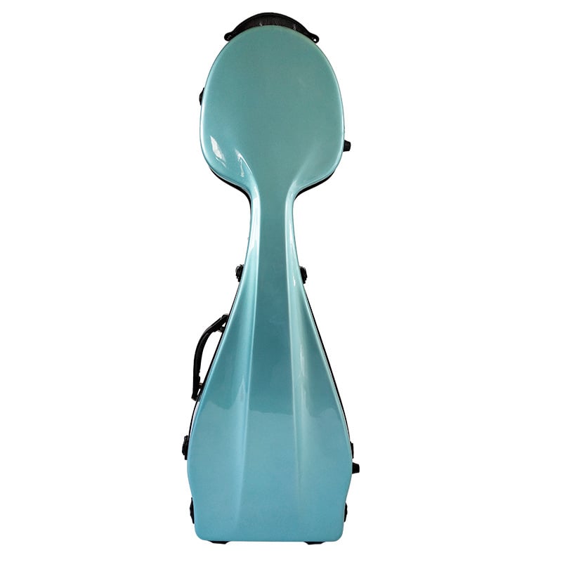 Θήκη Pipa για όργανο με τροχούς και διπλούς ιμάντες ώμου, ABS/PC σύνθετο υλικό, αδιάβροχη, αντισεισμική