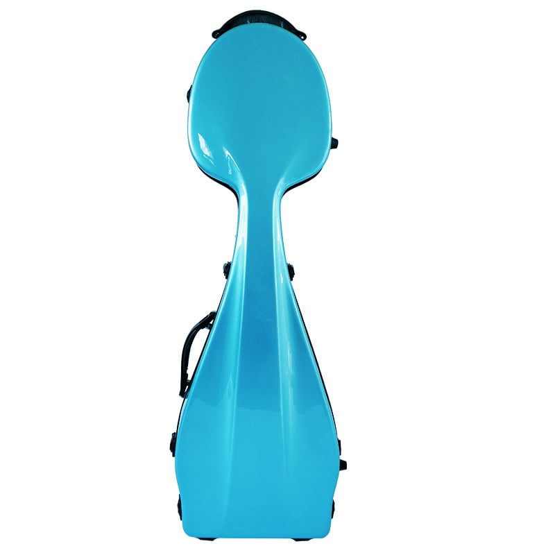 Θήκη Pipa για όργανο με τροχούς και διπλούς ιμάντες ώμου, ABS/PC σύνθετο υλικό, αδιάβροχη, αντισεισμική