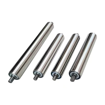 Ανενεργός κυλινδρικός μεταφορέας για βιομηχανικές ζώνες; σωλήνες από ανοξείδωτο χάλυβα ή χάλυβα άνθρακα