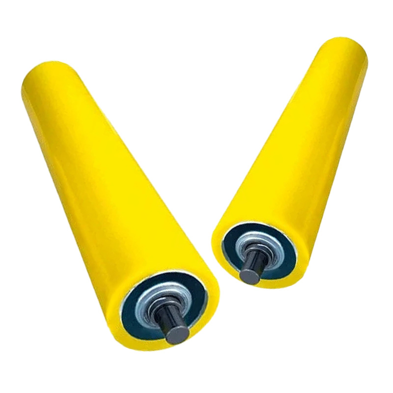 Externý gumový valec s gumovým povlakom, trubka z nehrdzavejúcej ocele, jednoradová alebo dvojradová konfigurácia pre montážnu linku