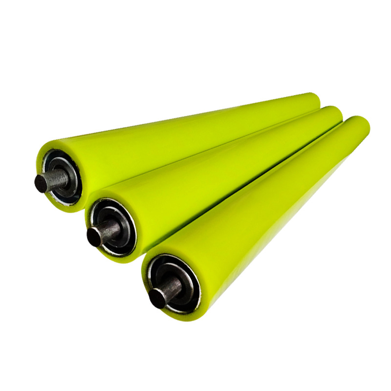 Externý gumový valec s gumovým povlakom, trubka z nehrdzavejúcej ocele, jednoradová alebo dvojradová konfigurácia pre montážnu linku