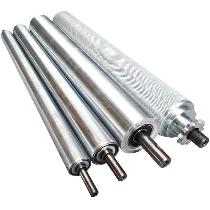 Role principale și acționate pentru linie de asamblare – țevi din oțel inoxidabil sau oțel carbon; rolă din oțel inoxidabil; variante galvanizate