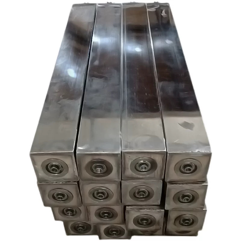 Rola pătrată pentru linie de asamblare – Țeavă din oțel inoxidabil sau oțel carbon, rolă pentru linia de transport