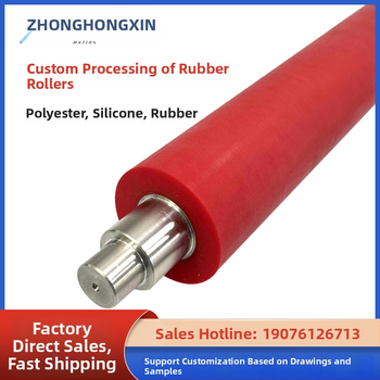 Ne poháňaný valec, PU potiahnuté koleso a karbónovým oceľovým valcom; odolný voči opotrebeniu a tlaku, tlmenie nárazov