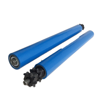 Rulou cu strat de cauciuc, exterior, țeavă din oțel carbon, suprafață galvanizată, personalizare disponibilă