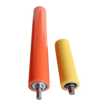 Rulou cu strat de cauciuc, exterior, țeavă din oțel carbon, suprafață galvanizată, personalizare disponibilă