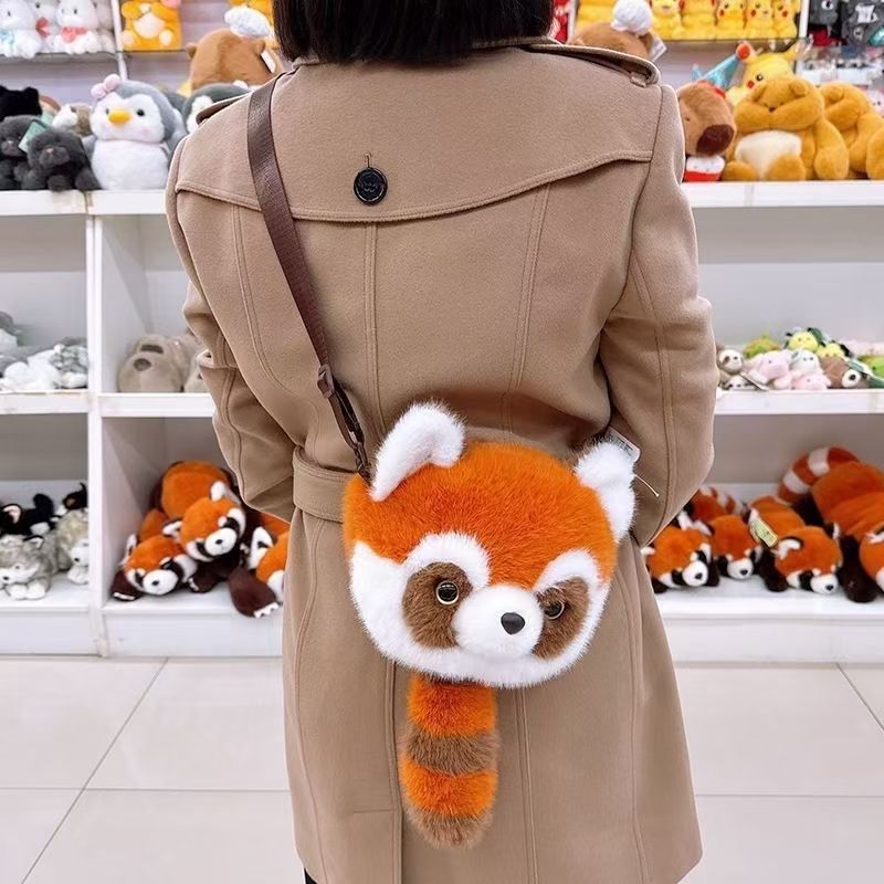 Βελούδινη παιδική τσάντα crossbody, στρογγυλή μορφή, κλείσιμο με φερμουάρ, αστικός μινιμαλιστικός στυλ