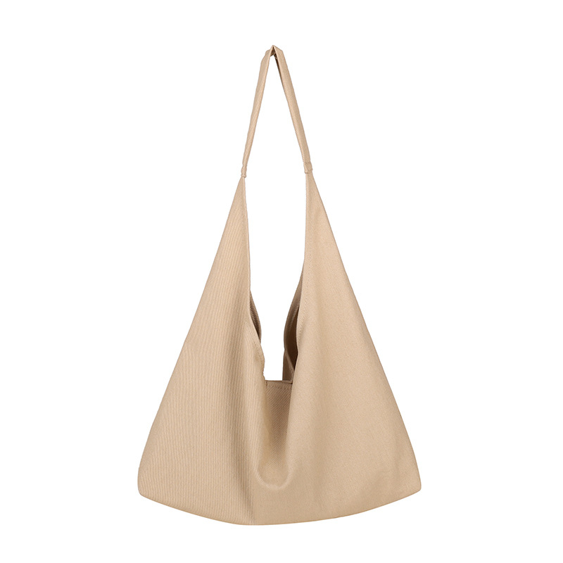 Bucket Tote Bag, Καμβάς, Μαγνητικό Κλείσιμο, Εσωτερική Θήκη Με Φερμουάρ, Θήκη Για Τηλέφωνο, Λαμιναρισμένη Θήκη Με Φερμουάρ, Αστικό Απλό Στυλ, Άνοιξη 2025