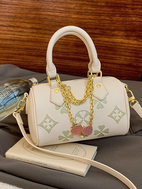 Τσάντα PU ώμου, crossbody, οριζόντια τετράγωνη μορφή, κλείσιμο με φερμουάρ, εσωτερικά τσεπάκια: τσεπή με φερμουάρ, θήκη τηλεφώνου, θήκη για φορητό υπολογιστή, χειμερινό μοντέλο 2025