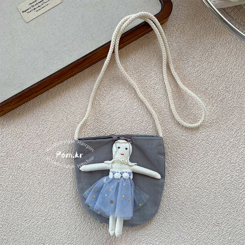 Παιδική τσάντα crossbody από ύφασμα με ζωικό μοτίβο, PU επένδυση, πολύ ελαφριά, για μαθήτριες δημοτικού, φρέσκο και γλυκό στυλ