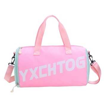 Παιδική τσάντα ταξιδιού με ιμάντα στον ώμο – unisex, ultra-ελαφριά, διαπνέουσα, ανθεκτική στη φθορά, με σχέδιο μεγάλων γραμμάτων (ύφασμα Oxford)
