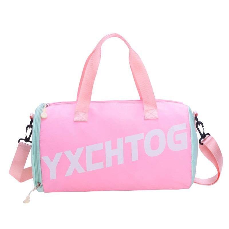 Παιδική τσάντα ταξιδιού με ιμάντα στον ώμο – unisex, ultra-ελαφριά, διαπνέουσα, ανθεκτική στη φθορά, με σχέδιο μεγάλων γραμμάτων (ύφασμα Oxford)