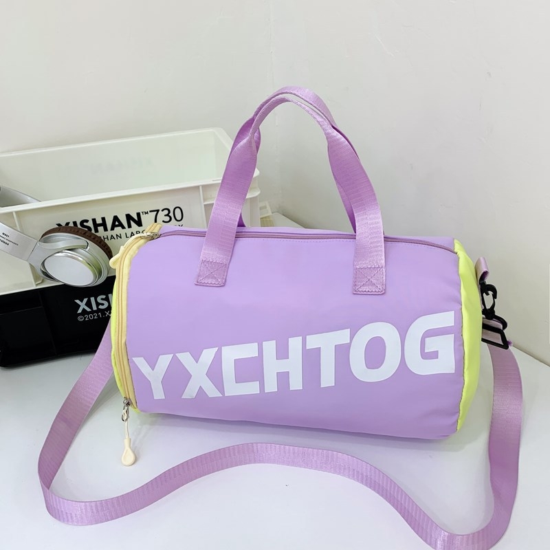 Παιδική τσάντα ταξιδιού με ιμάντα στον ώμο – unisex, ultra-ελαφριά, διαπνέουσα, ανθεκτική στη φθορά, με σχέδιο μεγάλων γραμμάτων (ύφασμα Oxford)