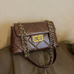 Τσάντα crossbody PU, μικρή τετράγωνη σχεδίαση, κλείσιμο latch, εσωτερικές τσέπες με φερμουάρ και θήκη για κινητό