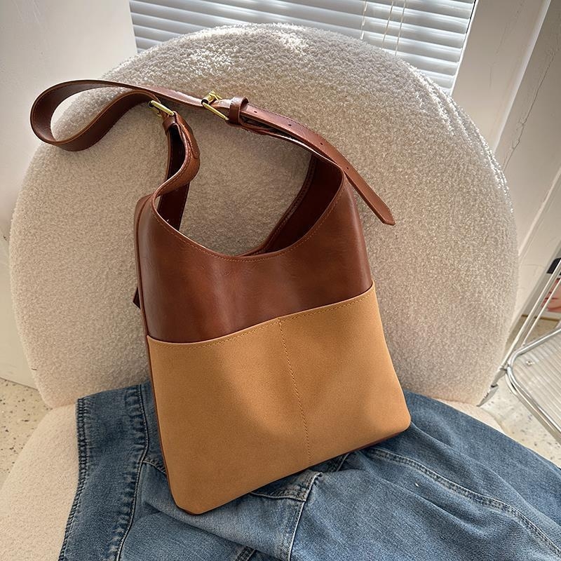 Τσάντα bucket crossbody — Casual στυλ, πολυεστέρας, επένδυση PU (Άνοιξη 2025 κυκλοφορία; καθημερινή χρήση)