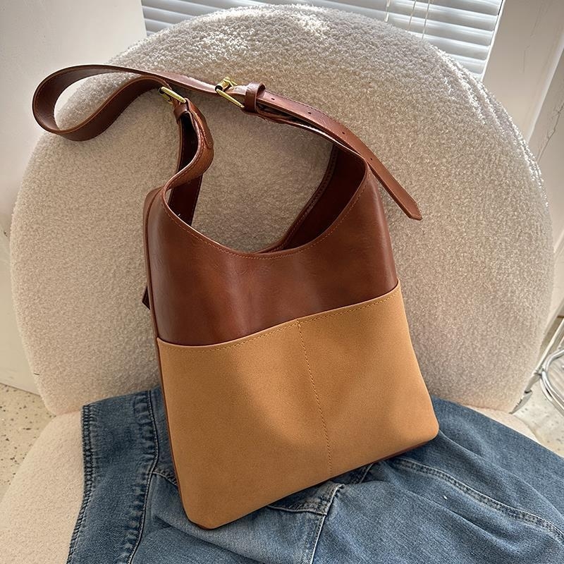 Τσάντα bucket crossbody — Casual στυλ, πολυεστέρας, επένδυση PU (Άνοιξη 2025 κυκλοφορία; καθημερινή χρήση)