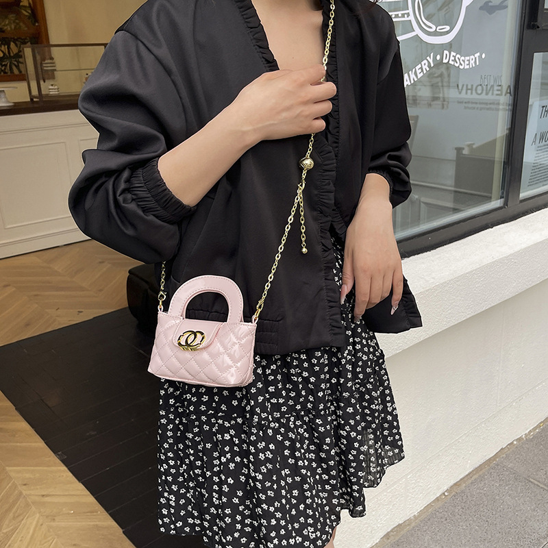 Geantă crossbody pentru fete - PU piele, căptușeală din poliester, culoare uni, stil modern și cool, Primăvara 2025