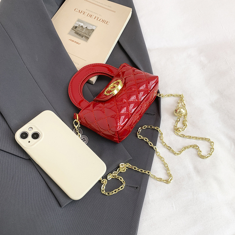 Geantă crossbody pentru fete - PU piele, căptușeală din poliester, culoare uni, stil modern și cool, Primăvara 2025