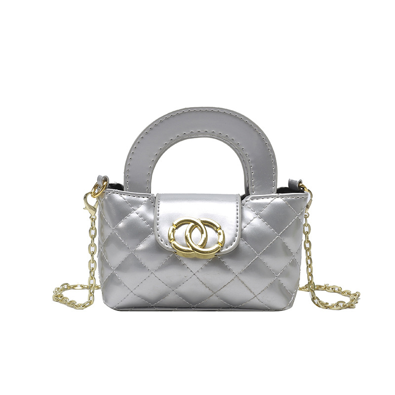 Geantă crossbody pentru fete - PU piele, căptușeală din poliester, culoare uni, stil modern și cool, Primăvara 2025