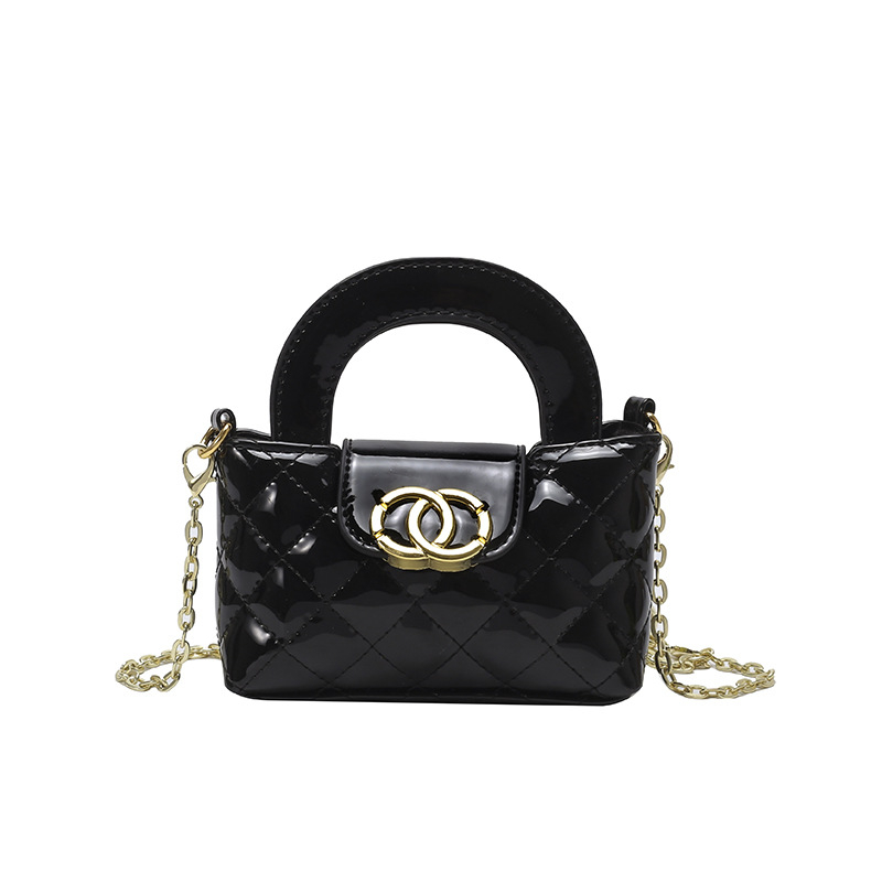 Geantă crossbody pentru fete - PU piele, căptușeală din poliester, culoare uni, stil modern și cool, Primăvara 2025