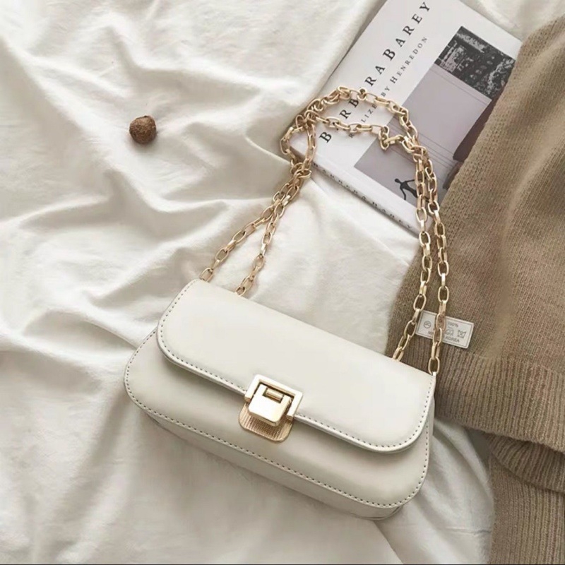 Corduroy τσαντάκι μασχάλης με αλυσίδα, crossbody, PU επένδυση, μάρκα Yinse, για χαλαρές μετακινήσεις (λανσαρισμένο άνοιξη 2018)