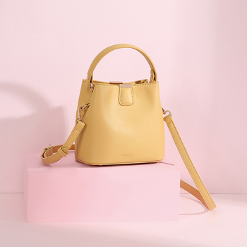 Γυναικεια PU bucket τσάντα, crossbody στυλ, μαγνητικό κλείσιμο, μονός ιμάντας